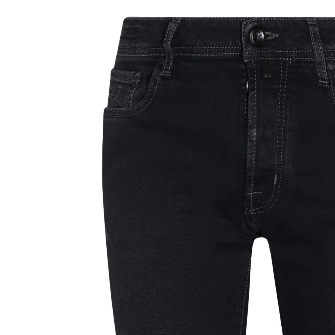 Jacob Cohen Dark Wash Refined Back Pocket Slim-Fit Jeans
