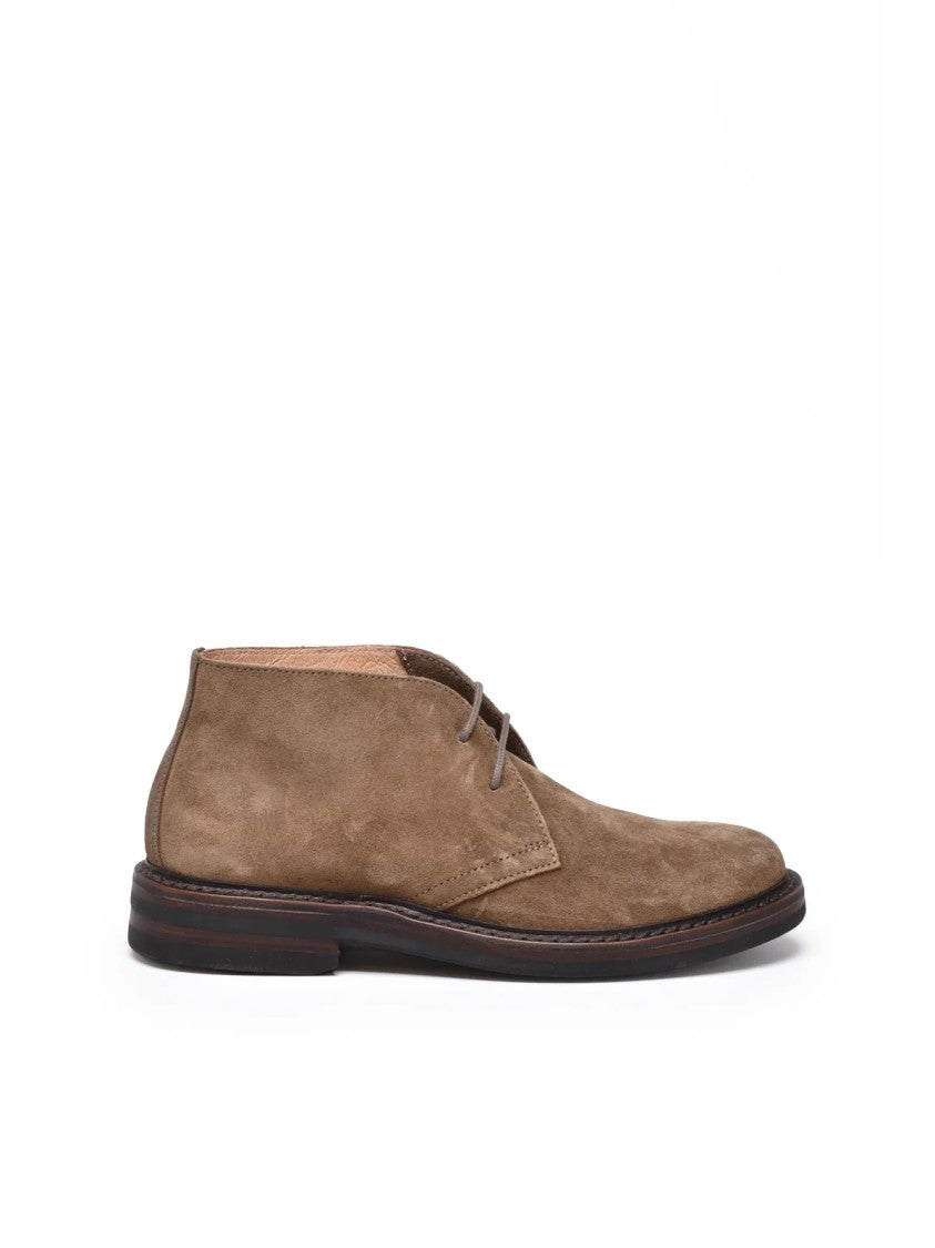 Astorflex Taupe Suede Clark Boots