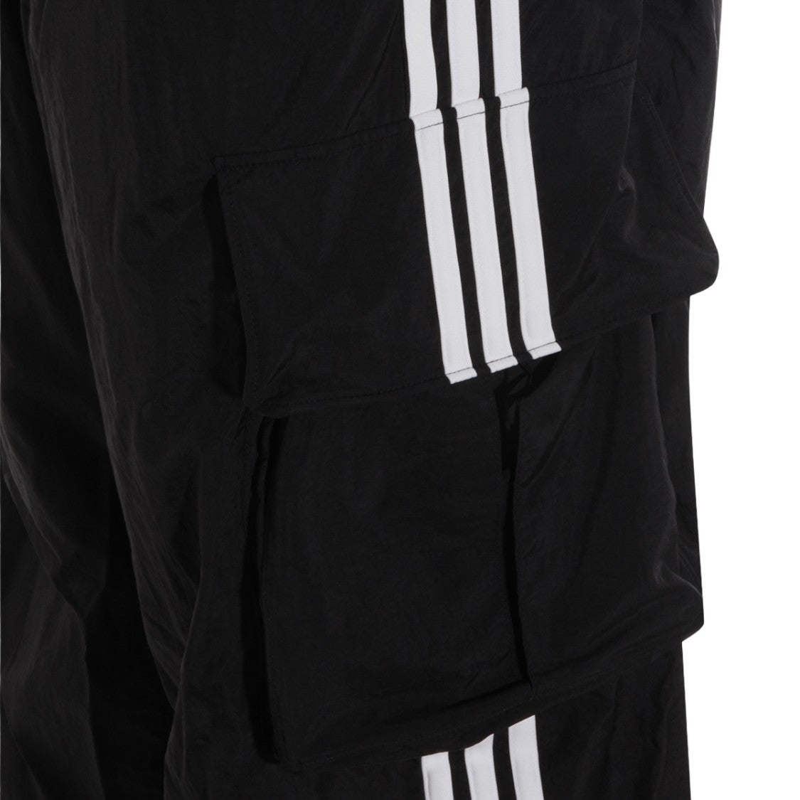 Y-3 Relaxed Fit Black Cargo Trousers