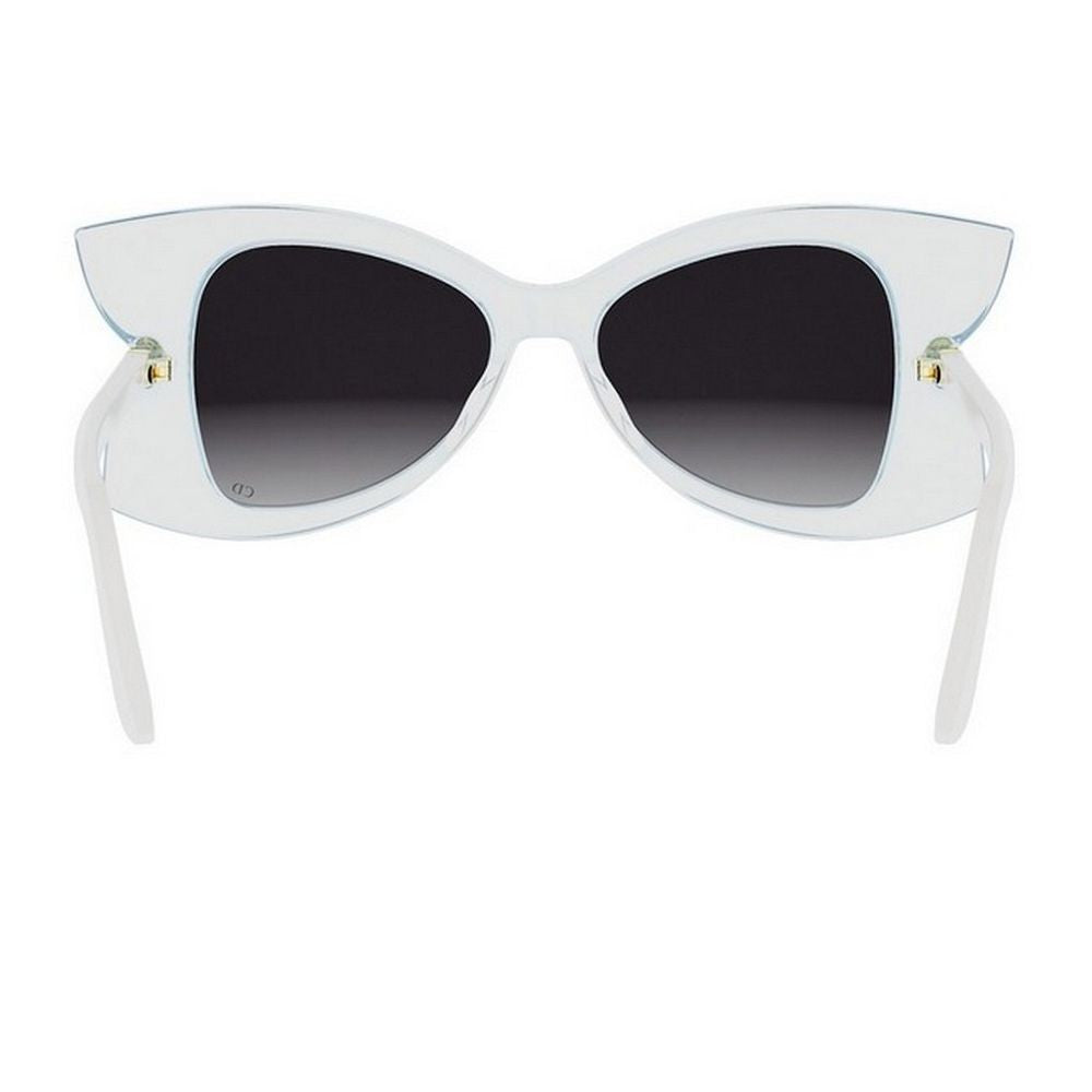 Dior Butterfly S1i Translucent Light Blue Acetate Butterfly Sunglasses