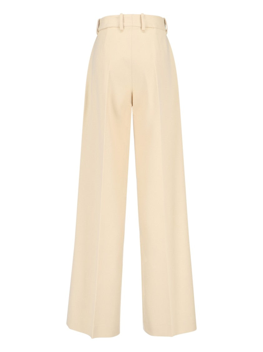 Ermanno Scervino Straight-Leg Trousers With Tailored Fit And Minimalist Design