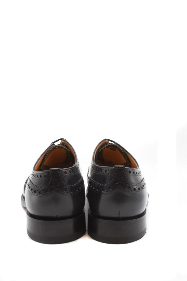 Church's Blue Wingtip Brogue Polished Leather Brogues