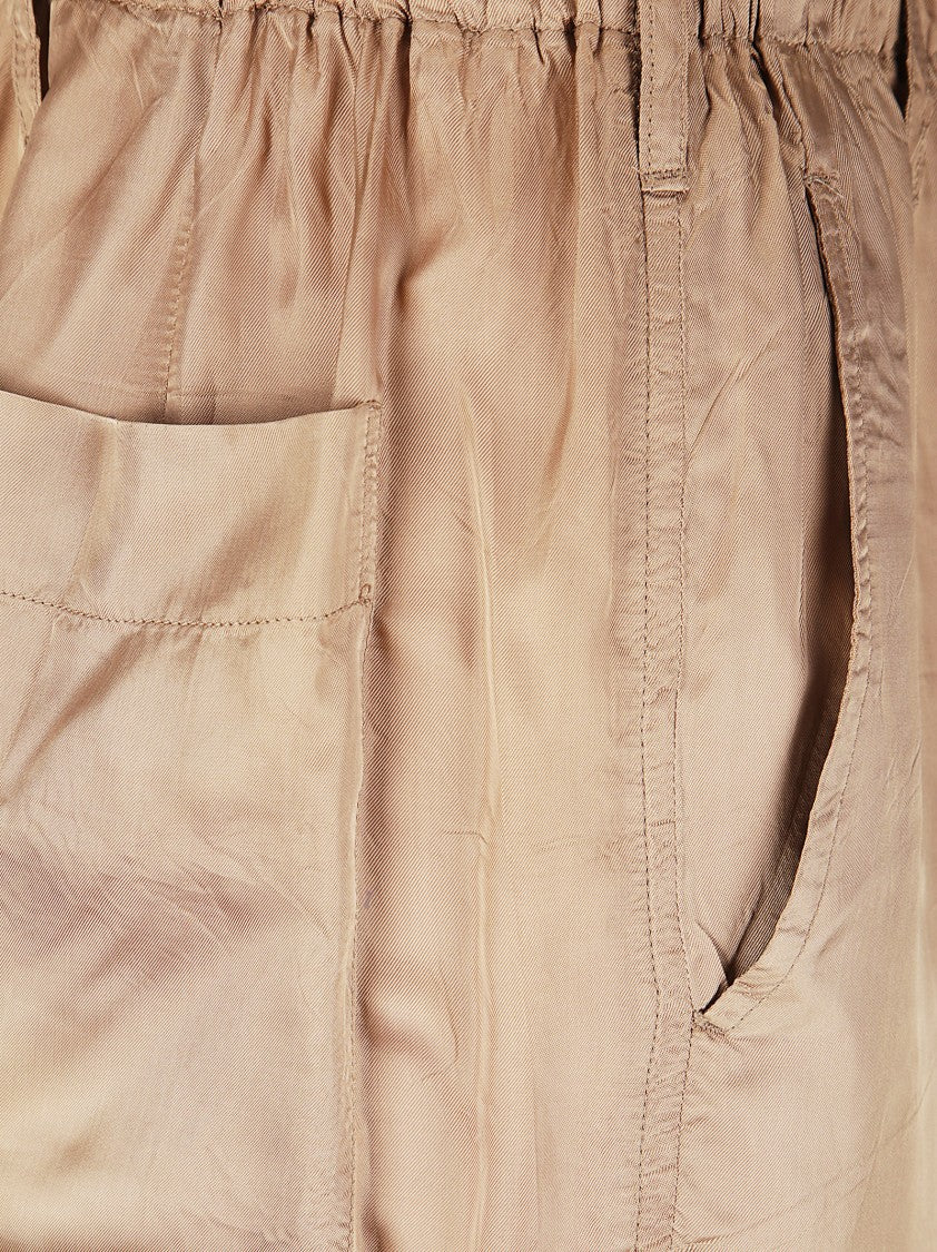 Dries Van Noten Soft-Fit Viscose Trousers With Elegant Drawstring