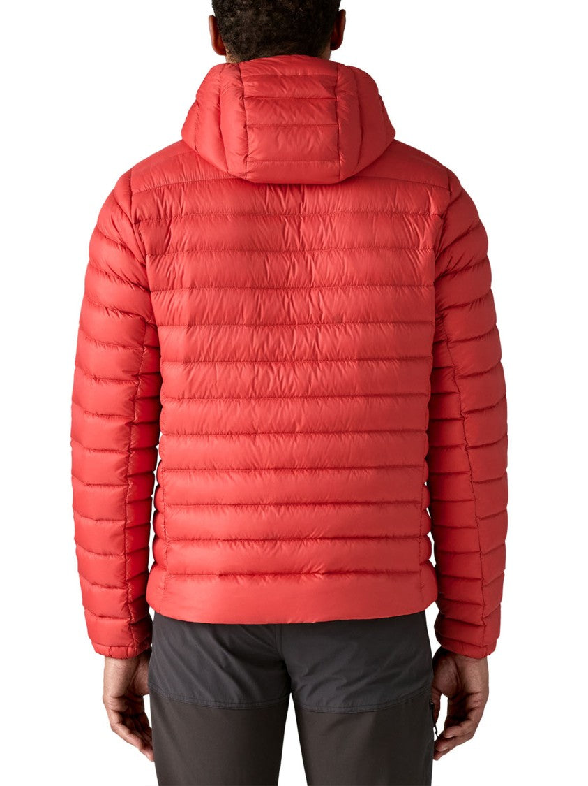 Patagonia Red Down Hoodie Hoody Down Hoodie