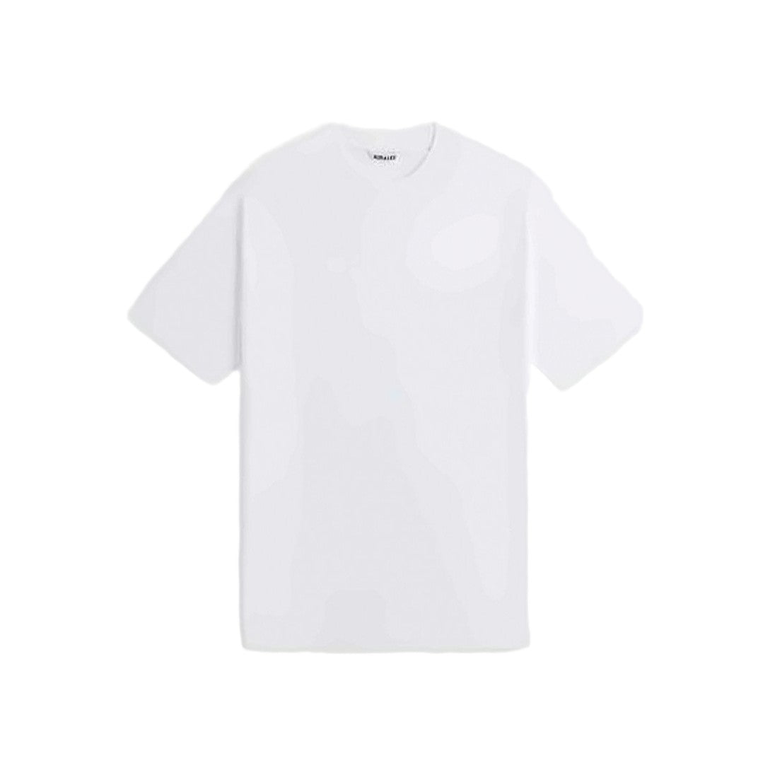 Auralee Minimalist White Short-Sleeve T-Shirt