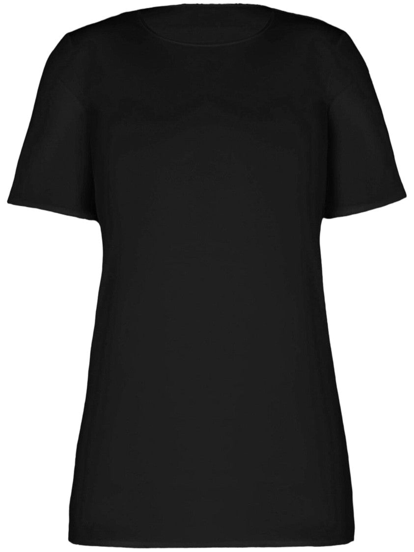 Wolford Pure Top Short-Sleeved Minimalist Cotton Top