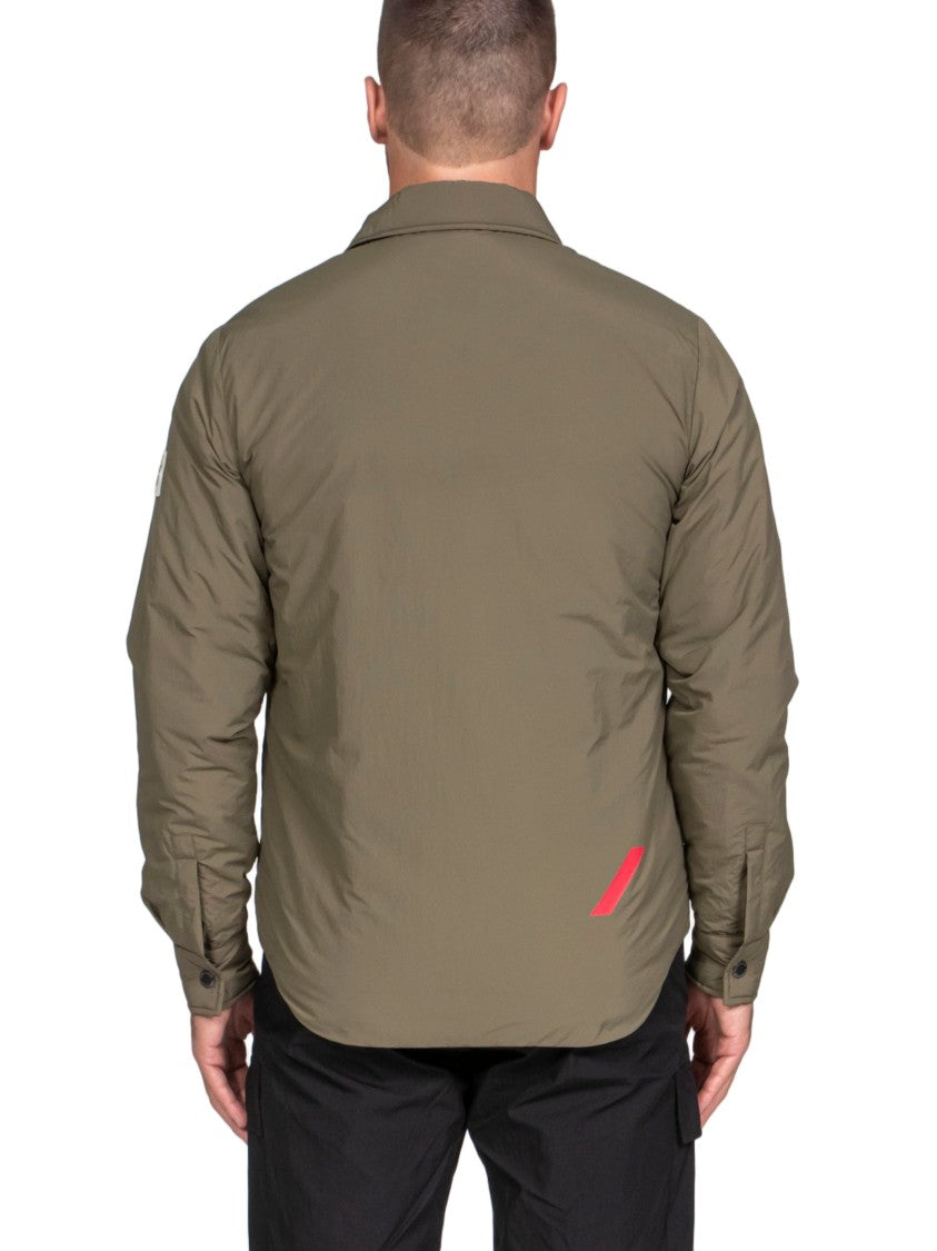 After Label Structured Quilted Shirt Jacket