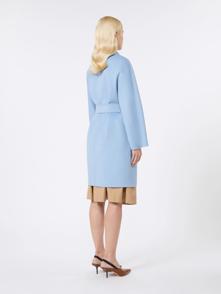 Max Mara Tailored Light Blue Ajaccio Coat
