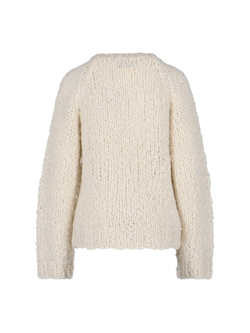 Ivir Alpaca-Blend Sweater – Off-White