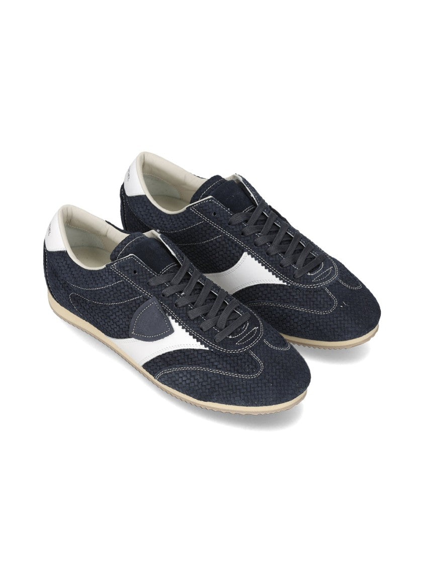 Philippe Model Planche Low Textured Dark Upper Sneakers