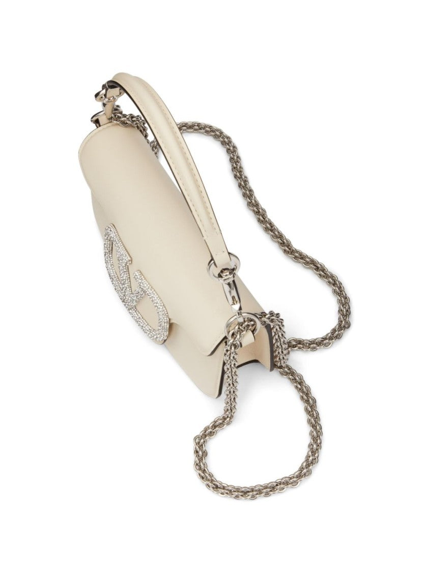 Valentino Garavani Crystal Logo Rectangular Handbag
