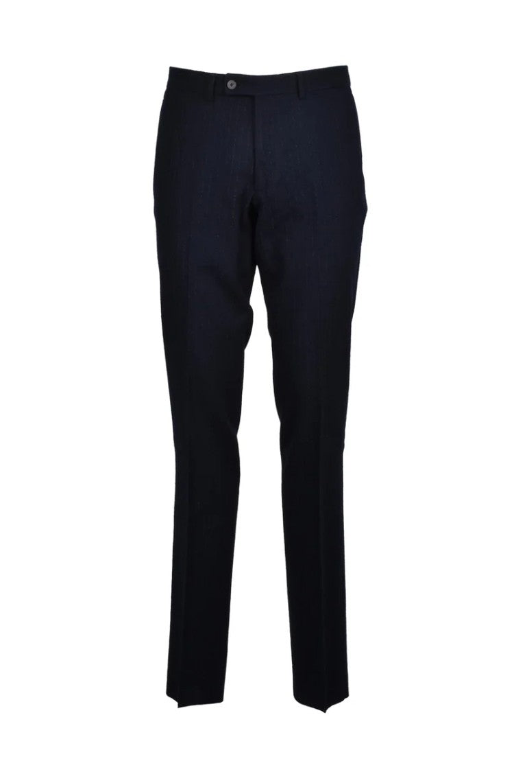 Maurizio Miri Navy Blue Tailored Suit
