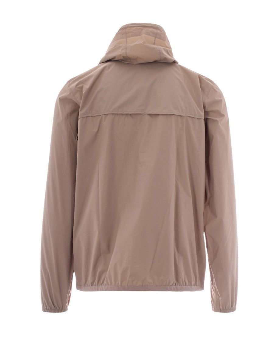 K-Way Le Vrai 4.0 Claude Jacket In Beige Taupe