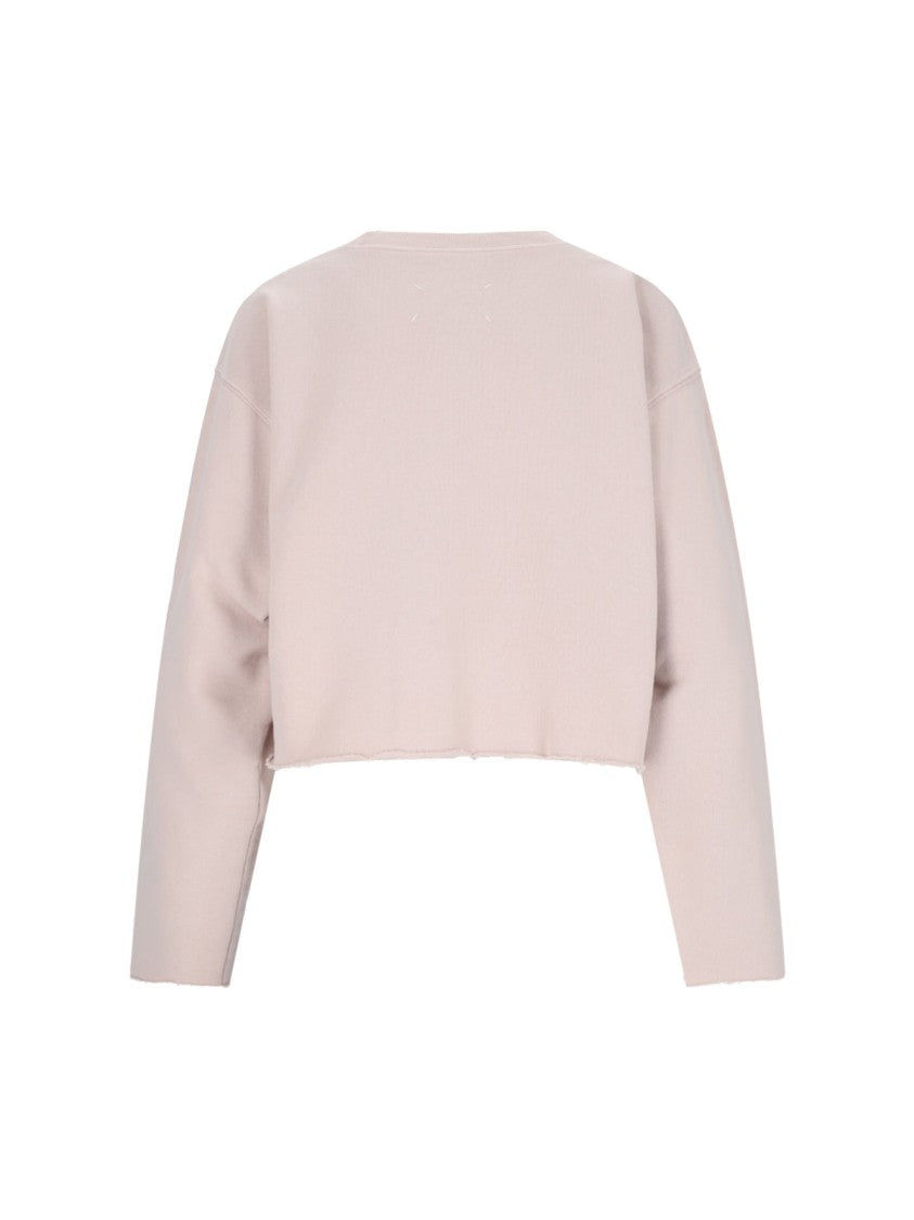 Maison Margiela Logo Sweatshirt – Pink