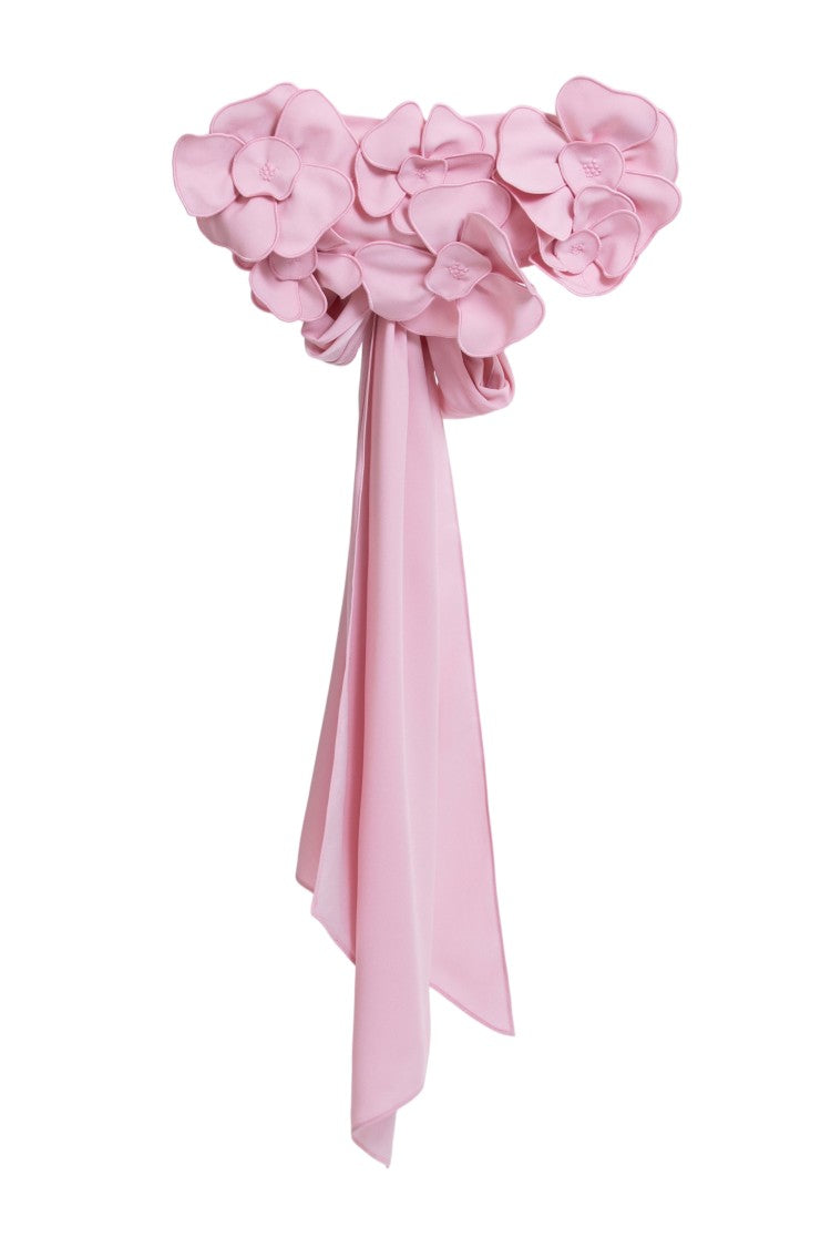 Saiid Kobeisy 3D Flowers Top