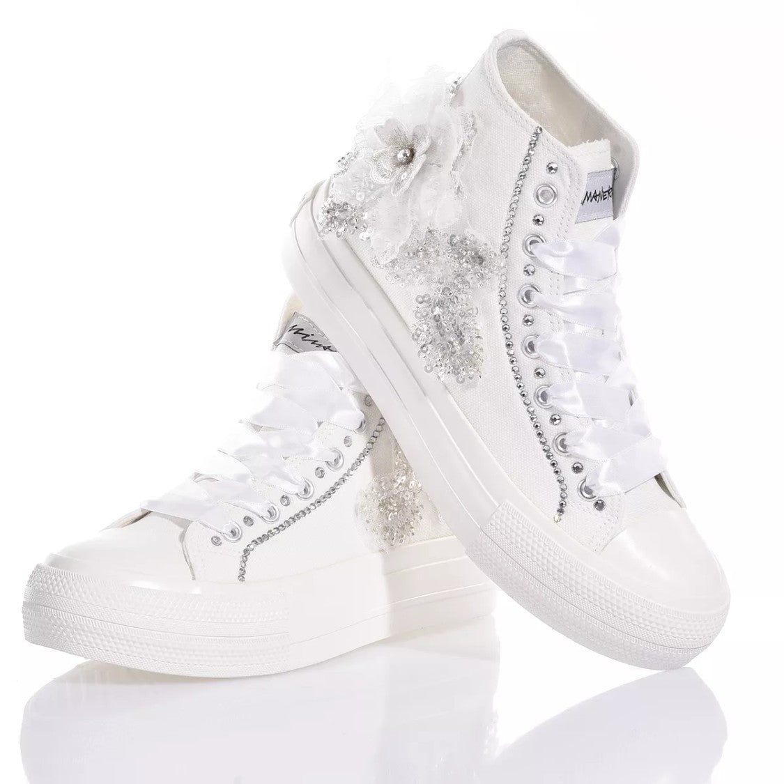 Mimanera Airlines Platform Silver, White