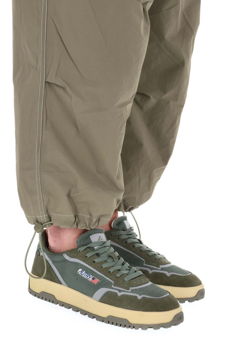 Autry Nylon Scrub Over Fit Trousers