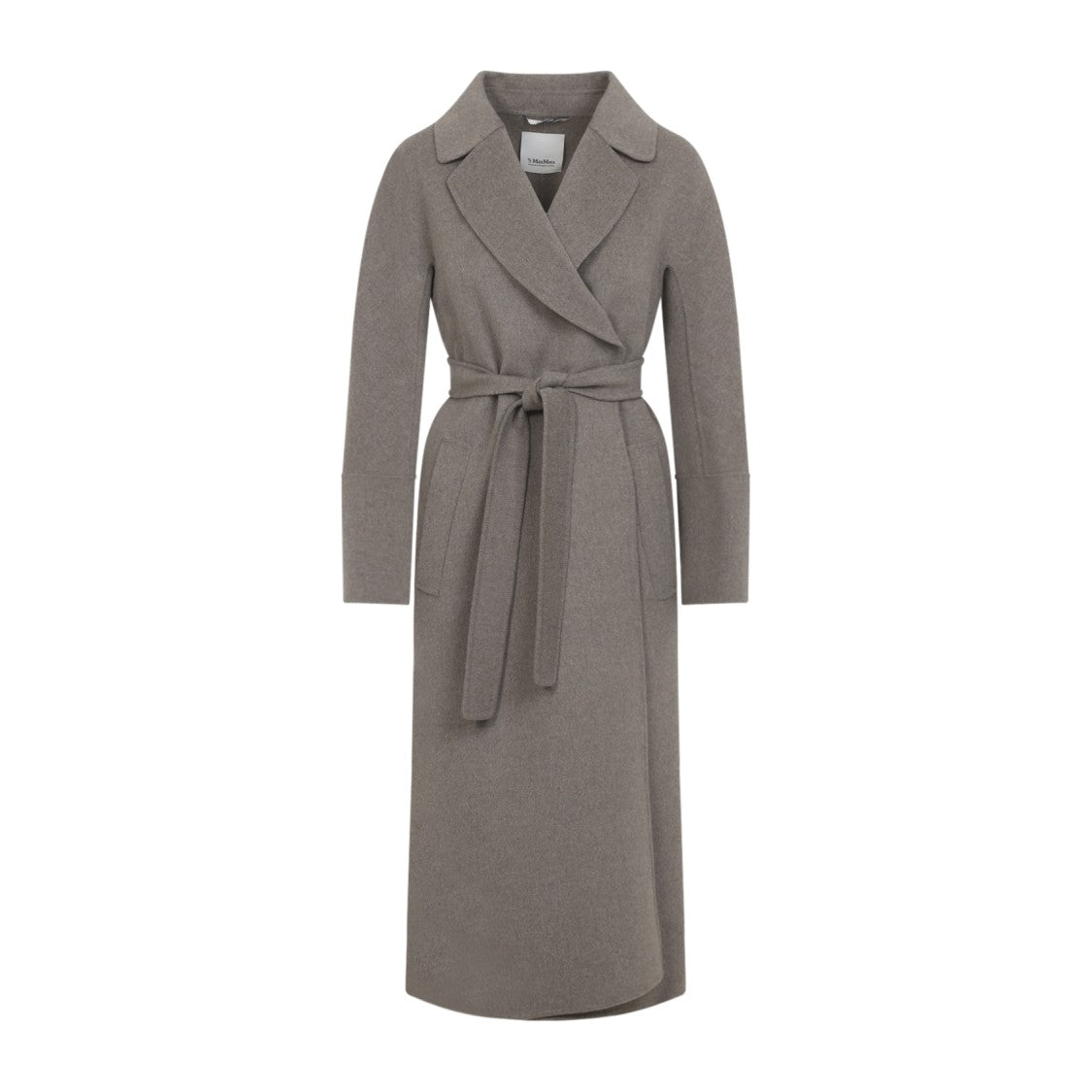 Max Mara Nude & Neutrals Virgin Wool Coat