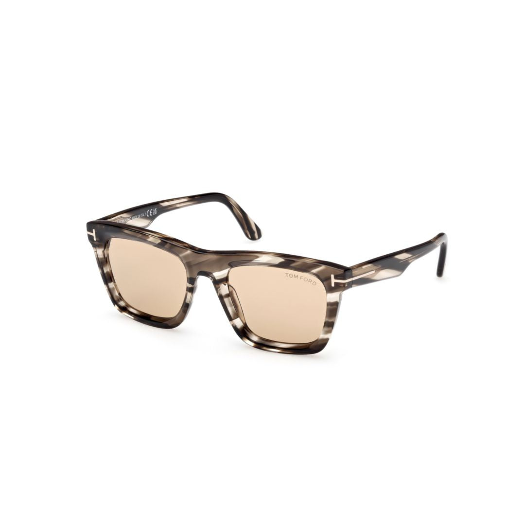 Tom Ford Ft1207 Tortoiseshell Square Frame Sunglasses