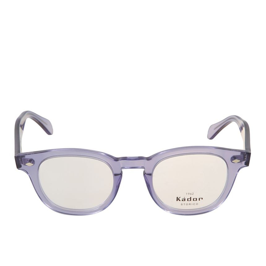 Kador Woody Cal 49 Translucent Lavender Rounded Square Eyeglasses