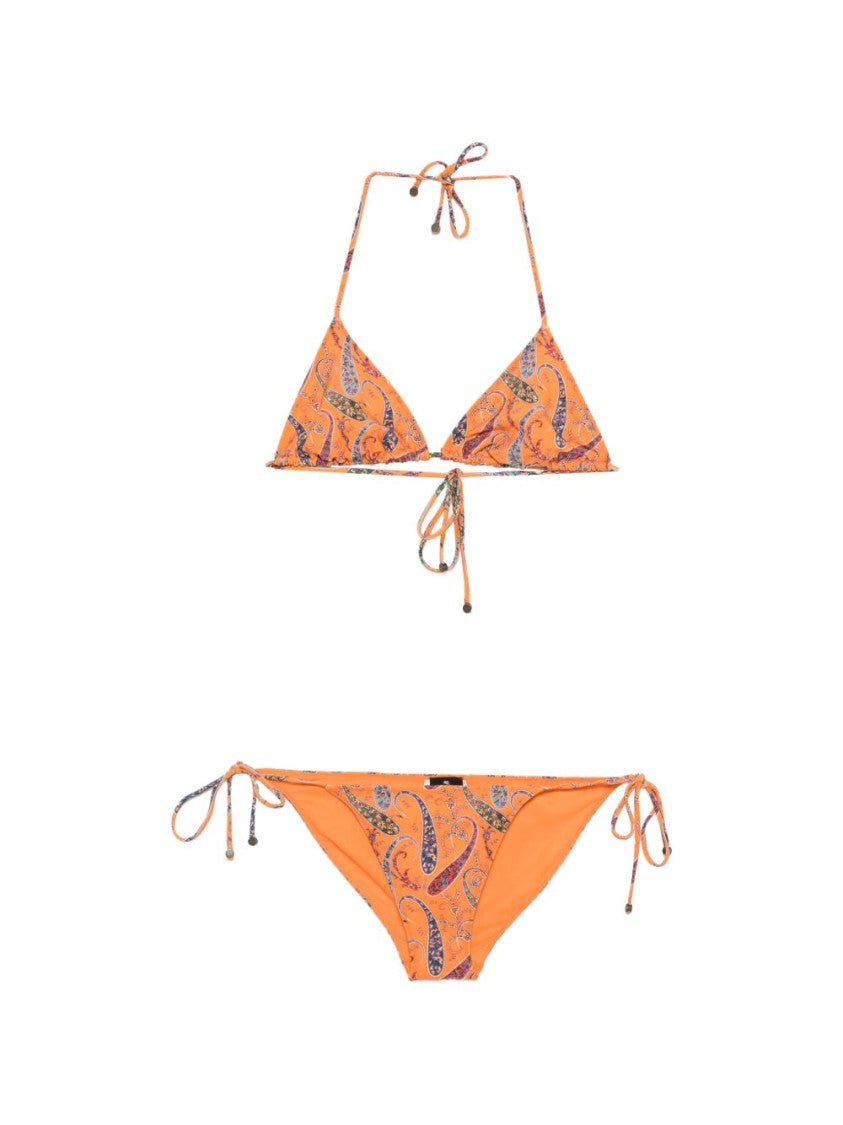 Etro Vibrant Paisley Two-Piece Bikini Set