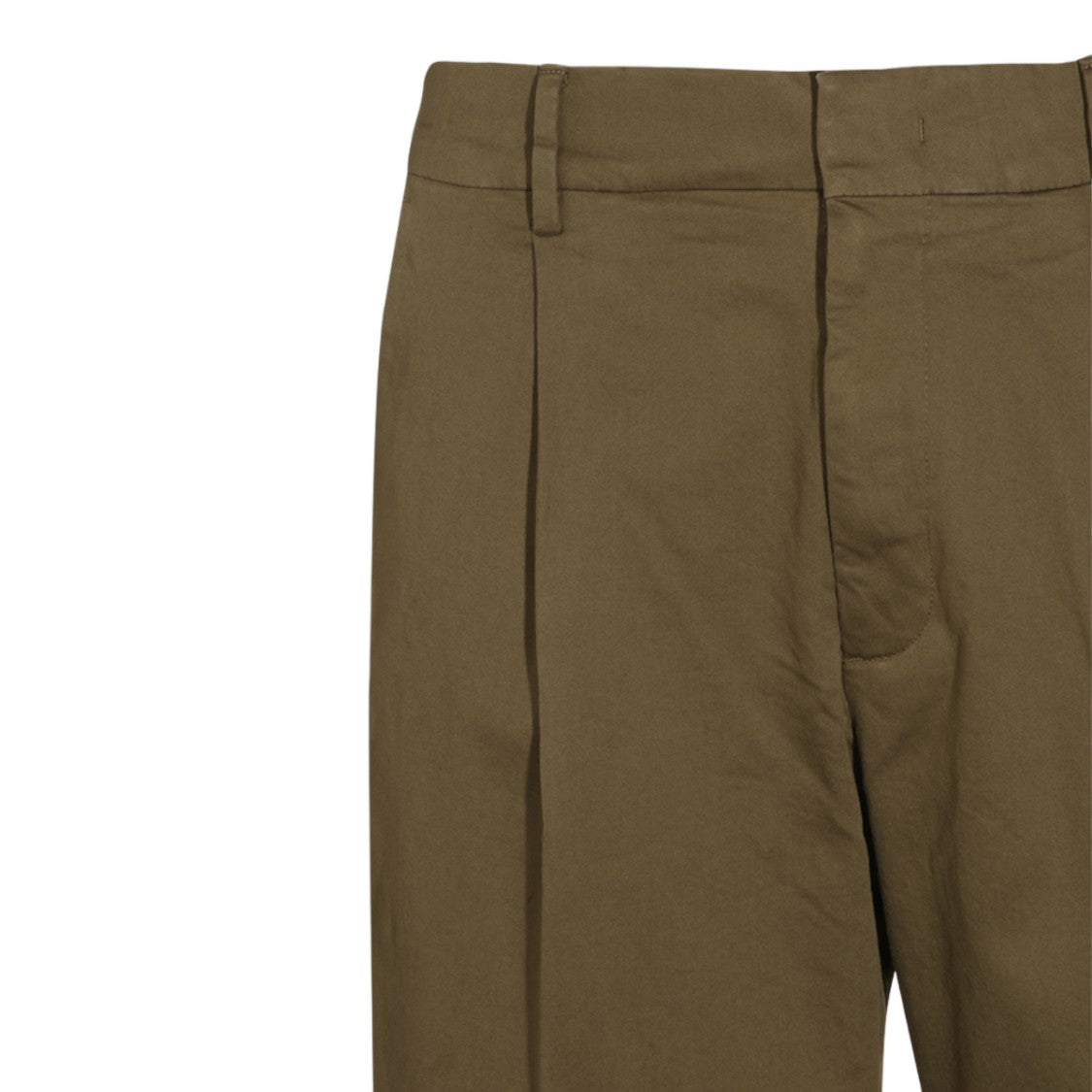 Nn.07 Relaxed Fit Straight Leg Trousers With Front Pleats