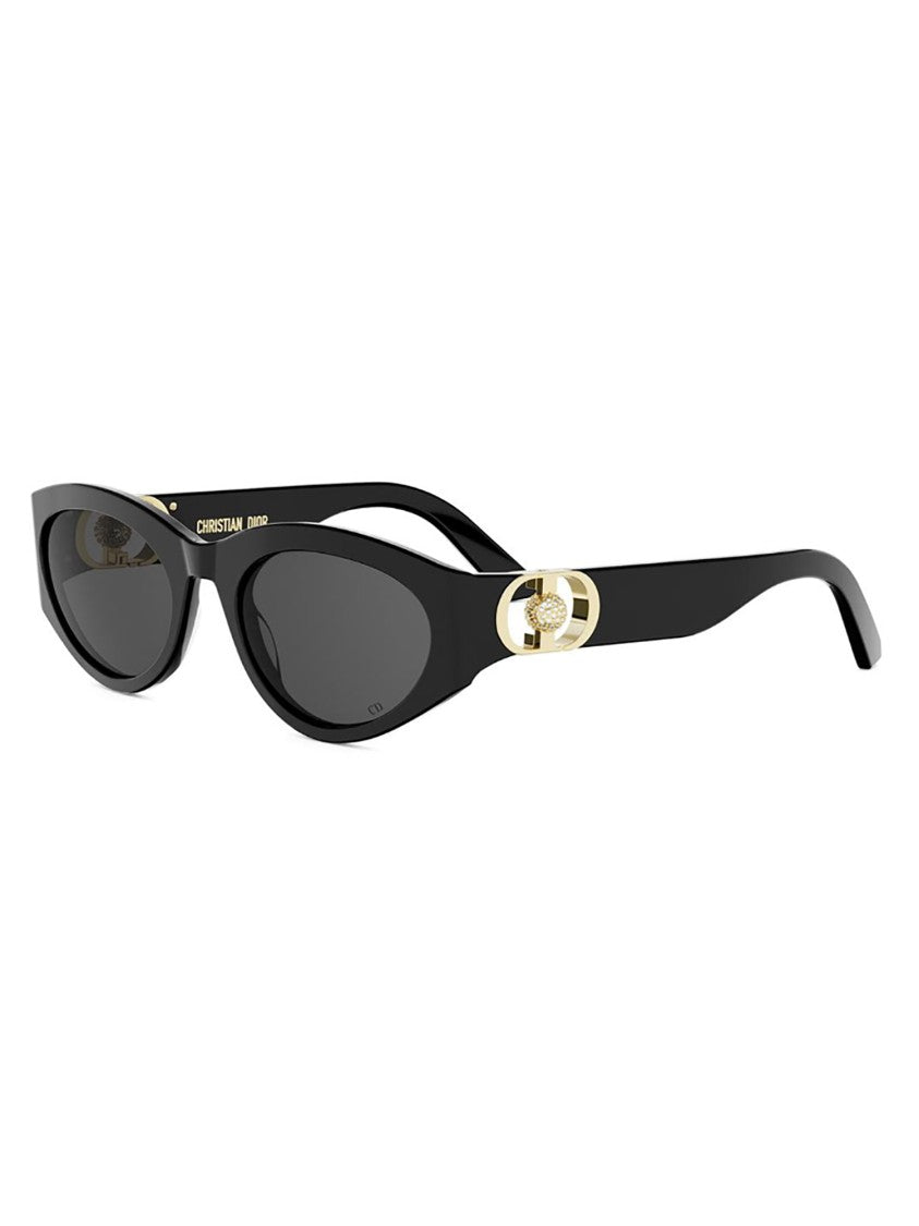 Dior 30Montaigne B7i Cat-Eye Sunglasses With Gold Emblem