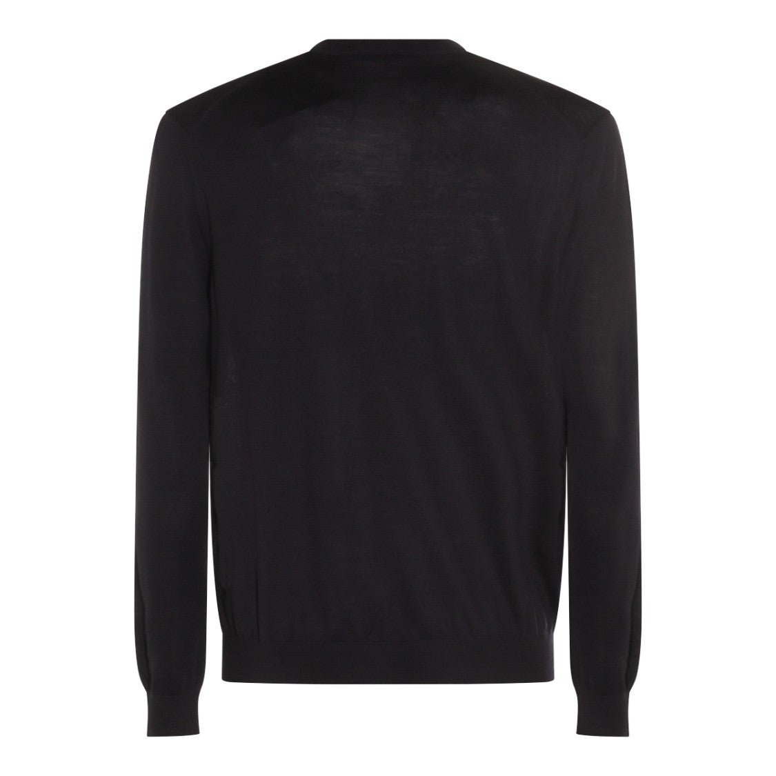 Malo Blue Wool Crewneck Sweater