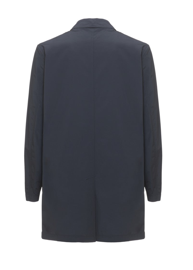 Woolrich Blue Urban Lamar Raincoat