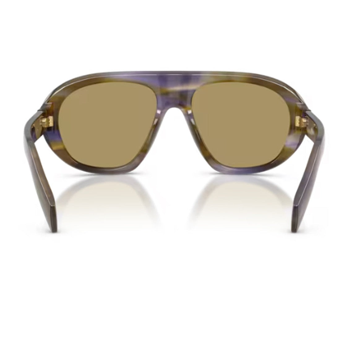 Luxottica Group S.P.A. Striped C05s Acetate Sunglasses