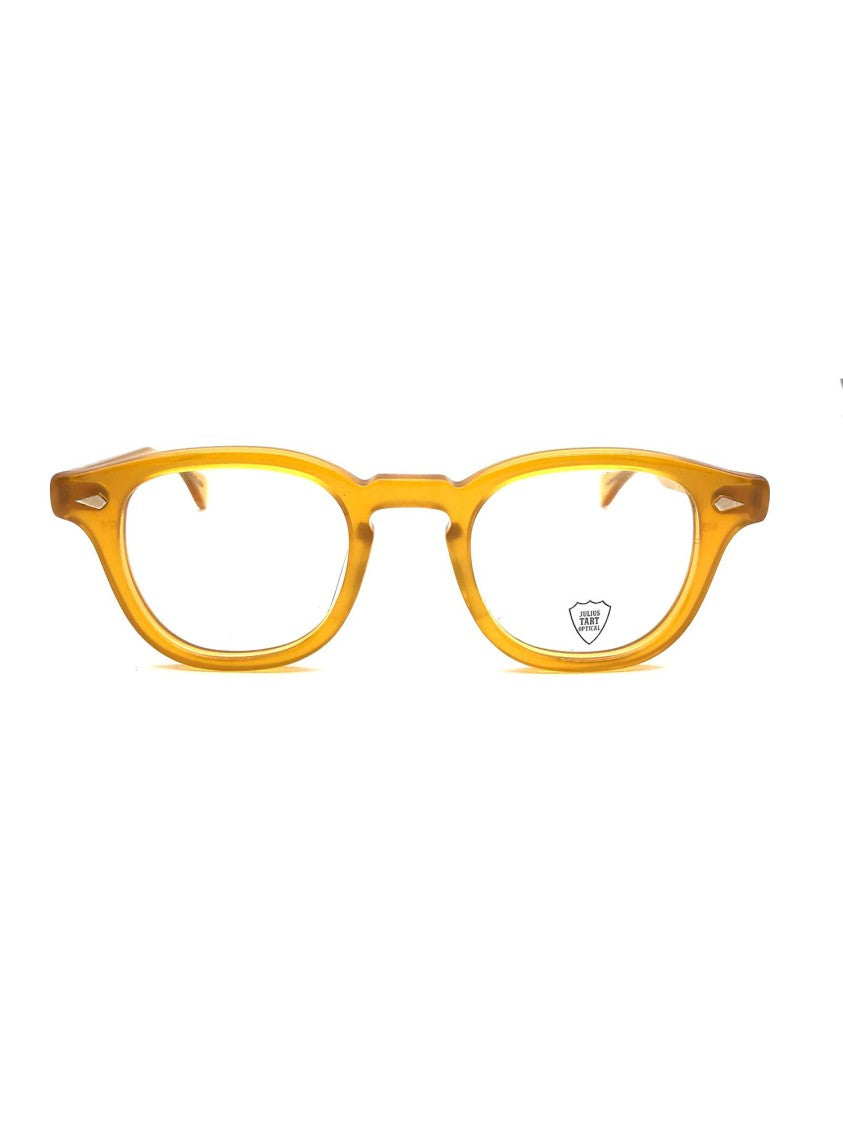Julius Tart Translucent Acetate Optical Frames With Bold Design