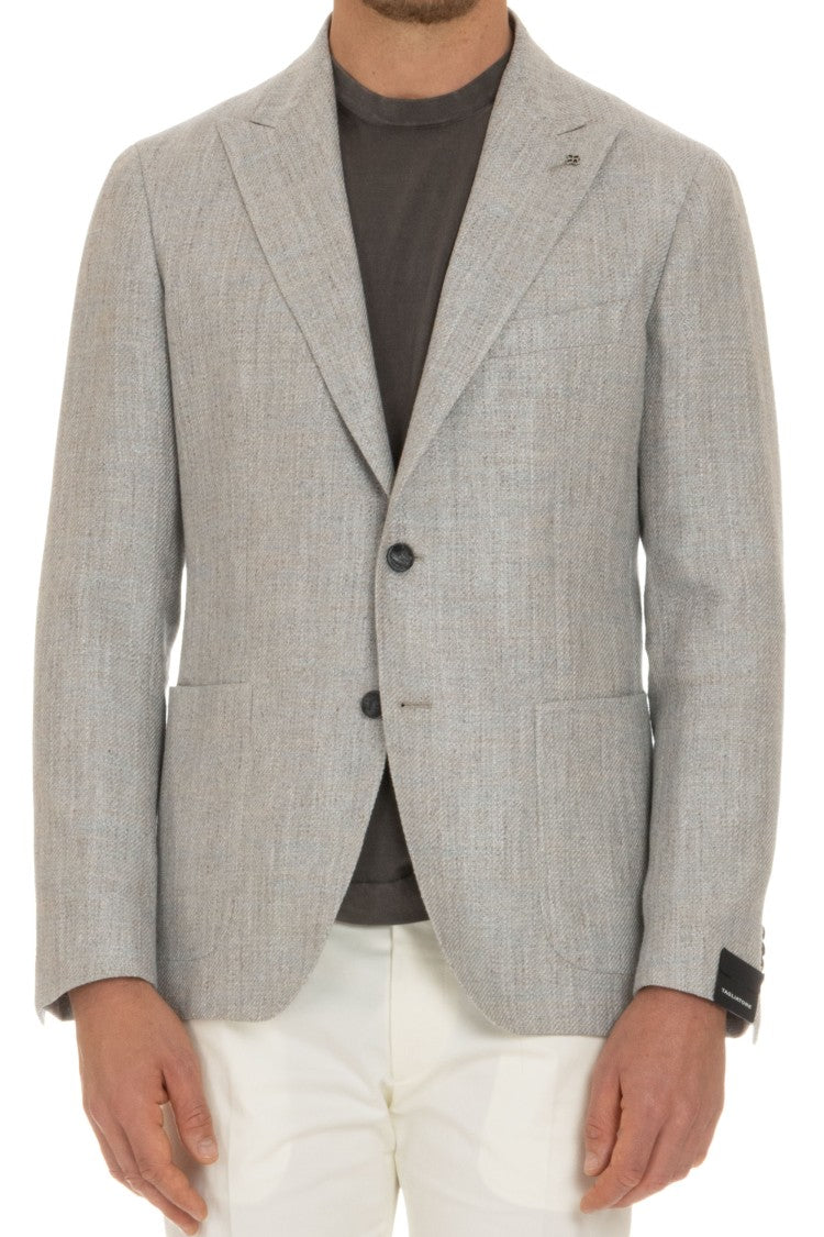 Tagliatore Silk-Linen-Cotton Montecarlo Jacket