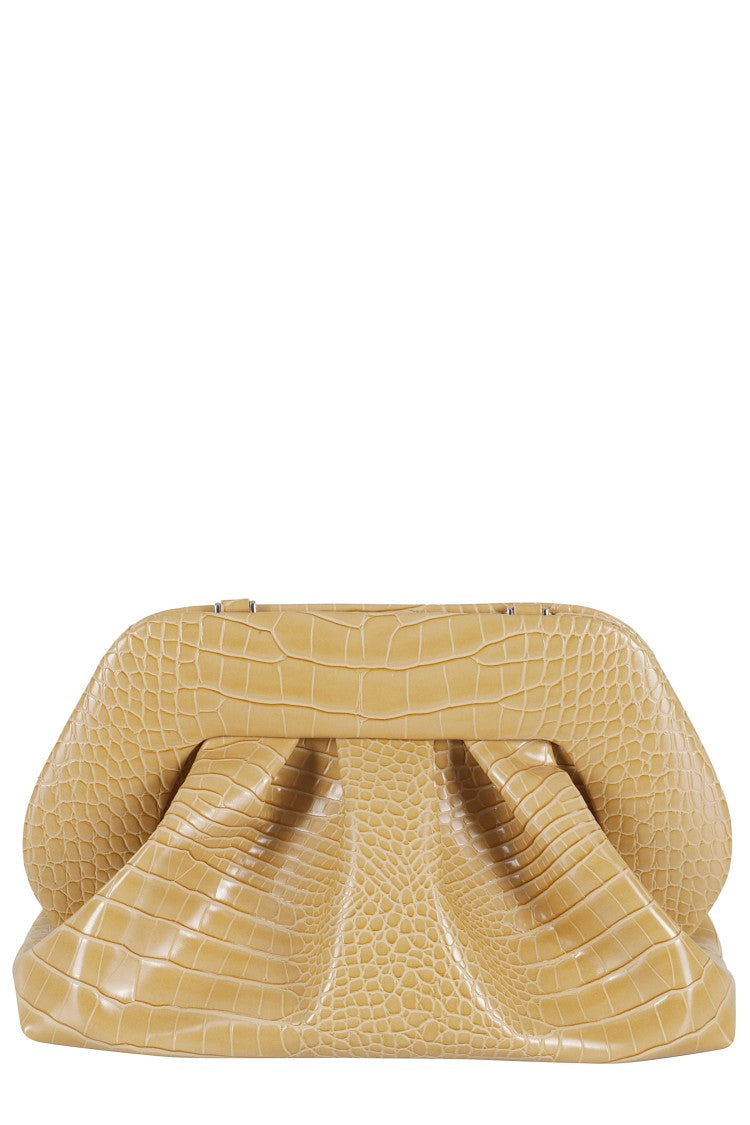 Themoirè Tia Crocodile-Embossed Shoulder Bag