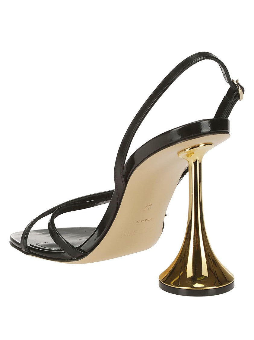 Coperni Orchestra Sandals With Gold Detail