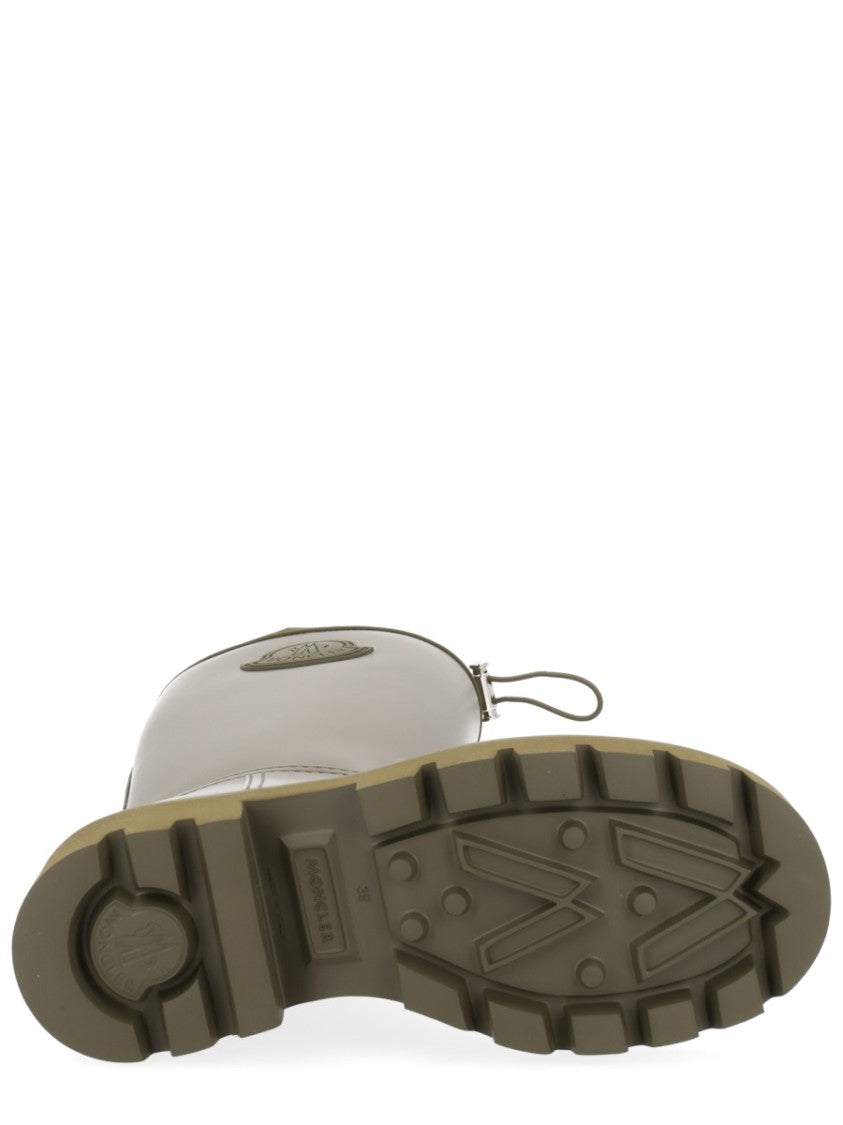 Moncler Kickstream High Vinyl Lug Sole Boots