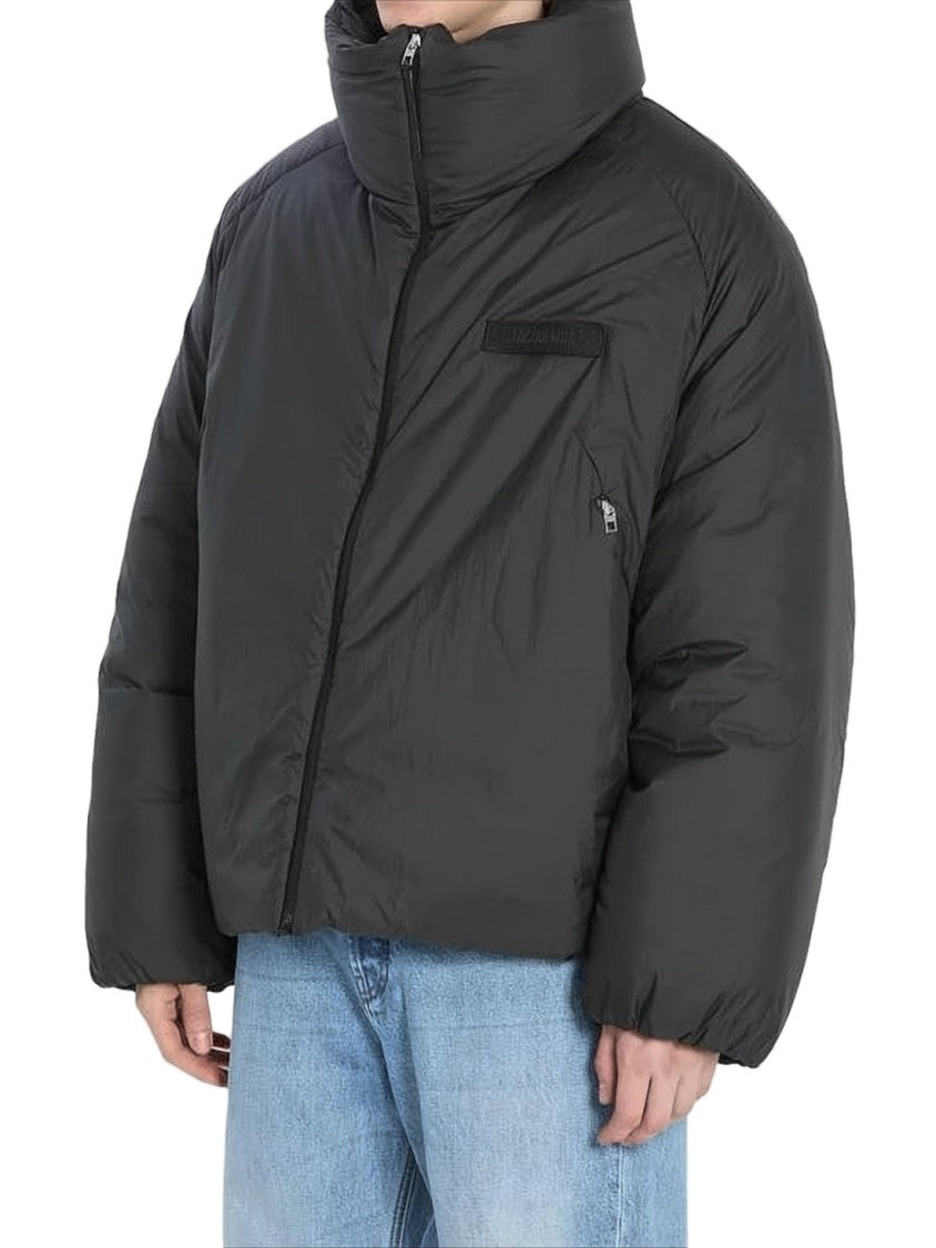 Jacquemus Boxy Black Short Padded Jacket
