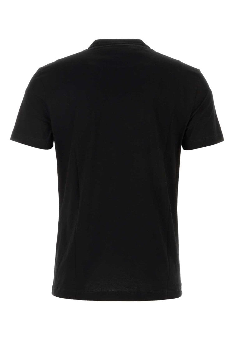 Versace Black Cotton T-Shirt