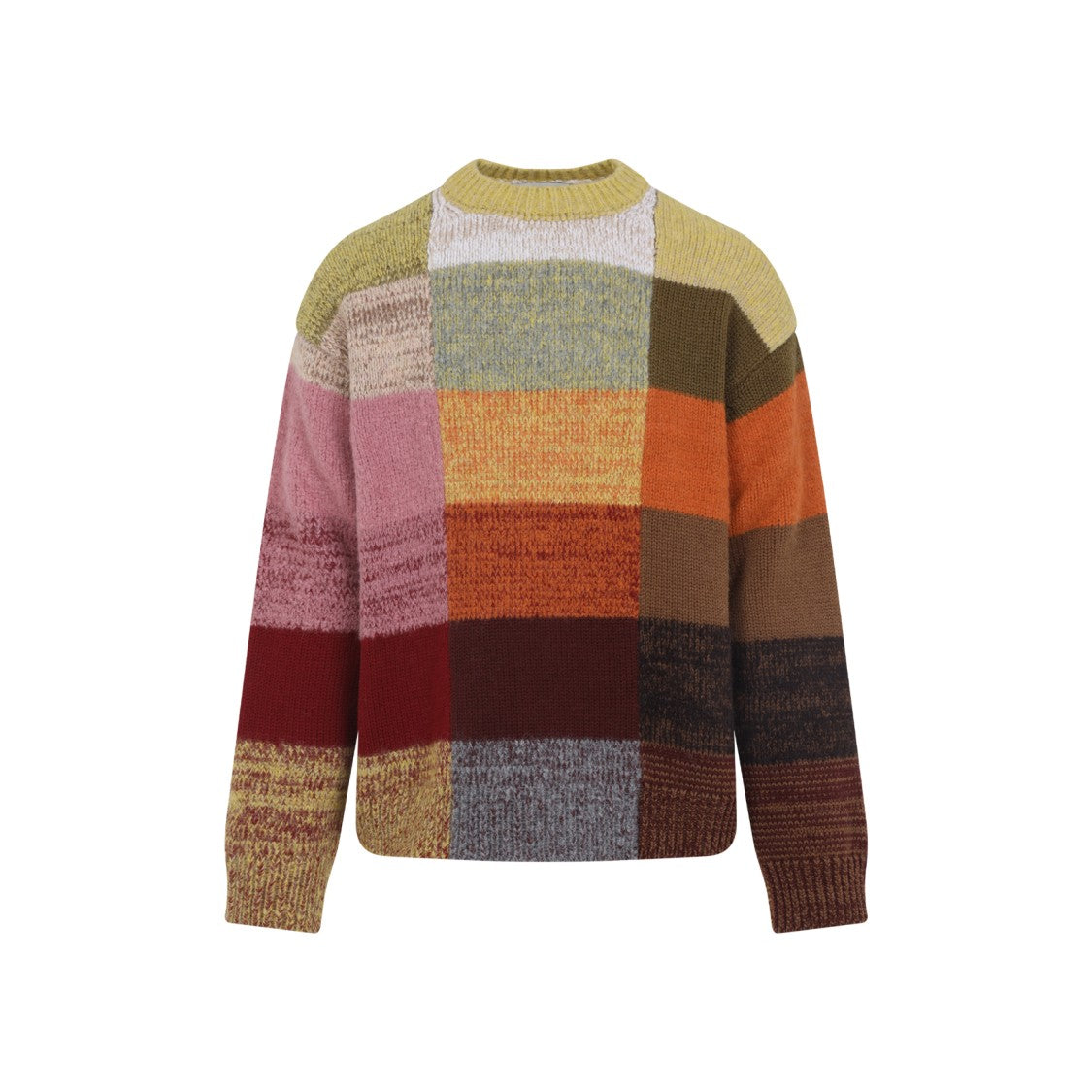 Dries Van Noten Mustard Yellow Wool Marti Sweater