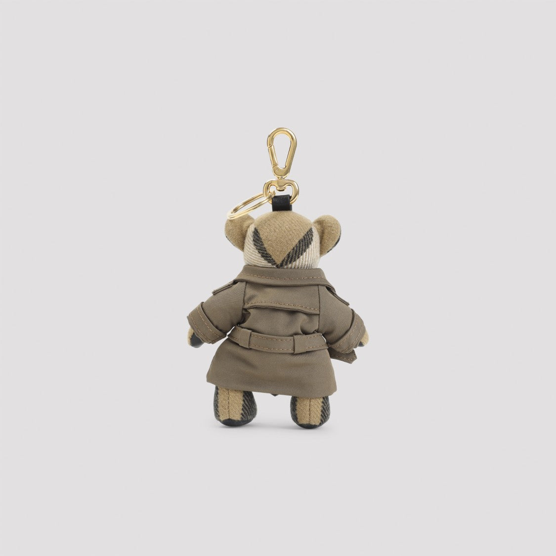 Burberry Thomas City Brown Cashmere Key Ring