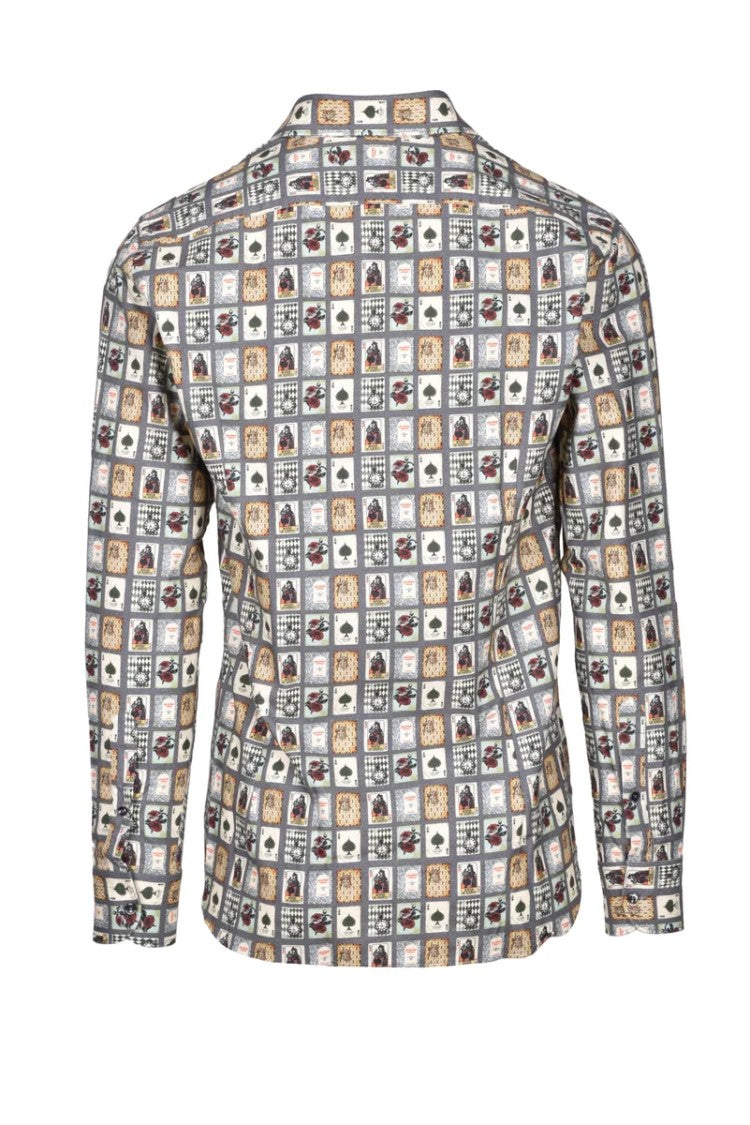 Milena Multicolor Grid Button-Up Shirt