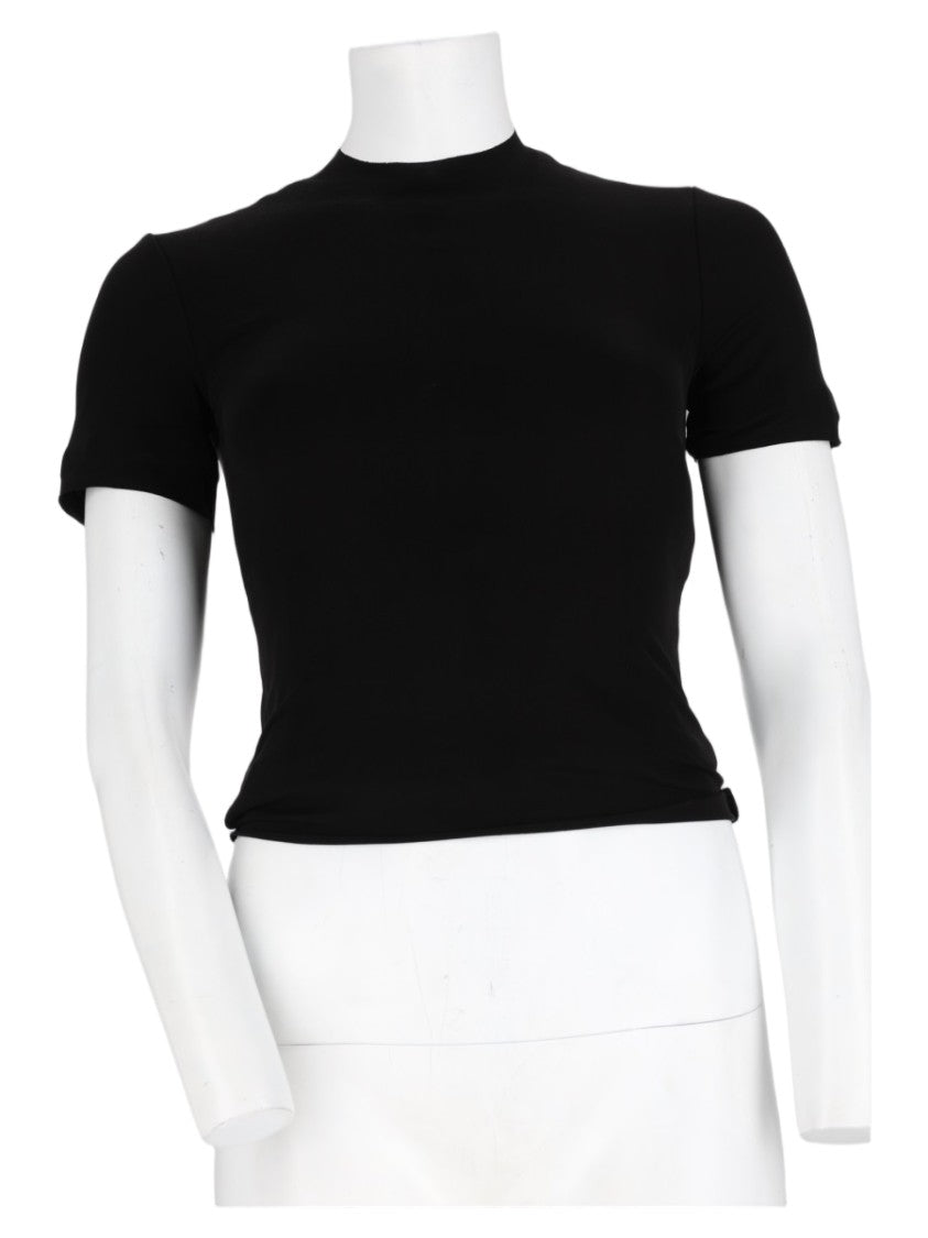 Maison Margiela Black Fitted Cotton T-Shirt