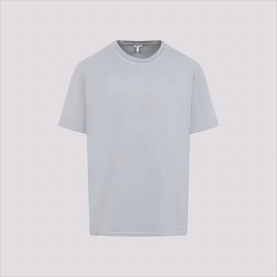 Loewe Short-Sleeved Crew Neck T-Shirt With Embroidered Logo
