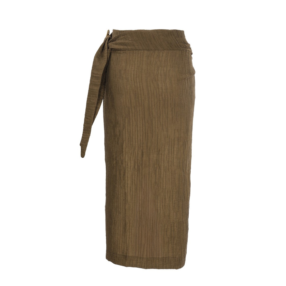 Hamoulet Midi Pareo In Textured Fabric