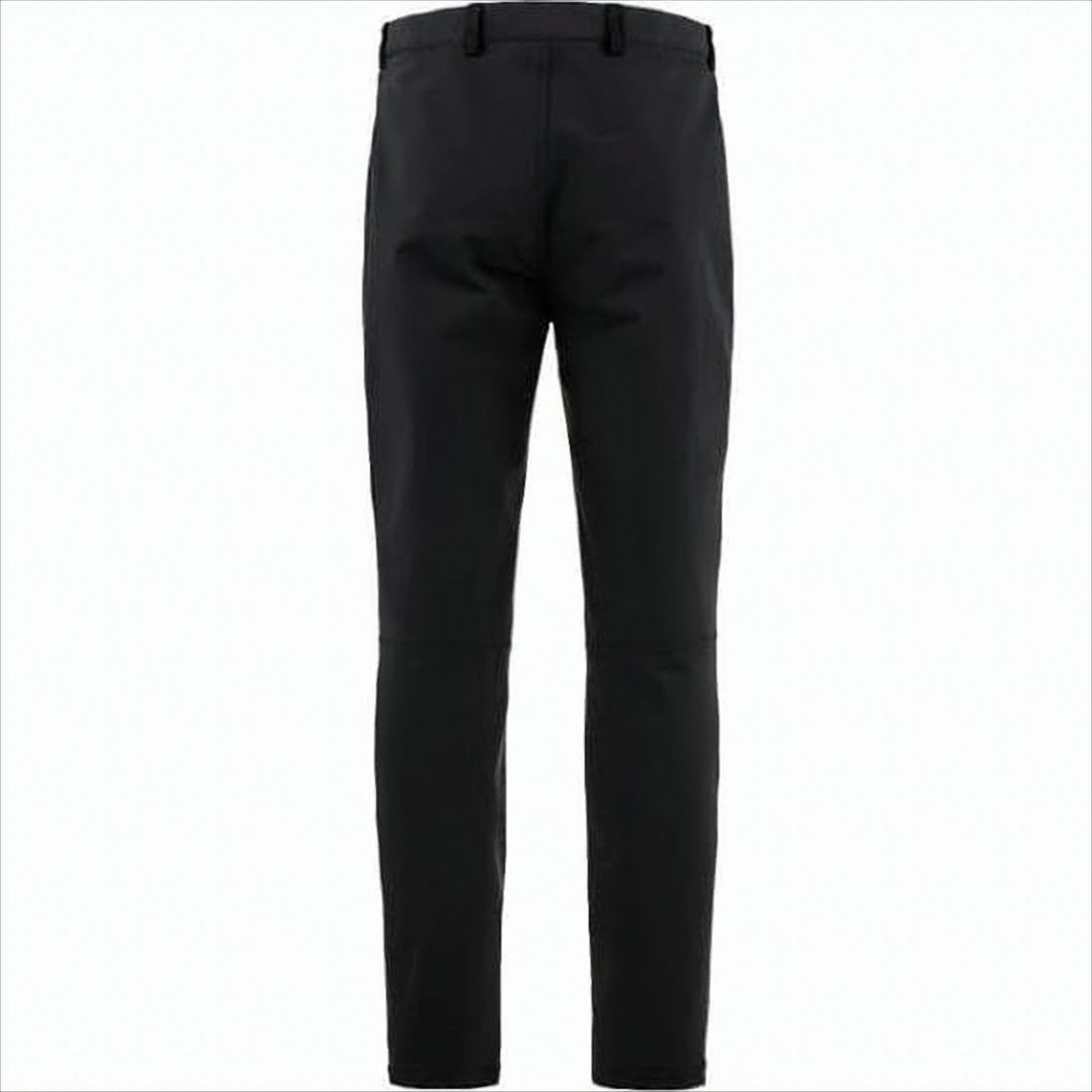 Fjallraven Kanken Slim Fit Black Straight Pants With Classic Waistband