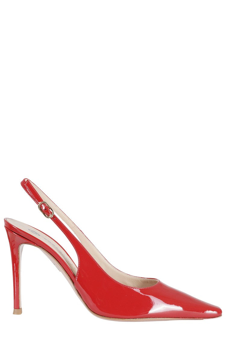 Roberto Festa Red Klept Patent Leather Pumps