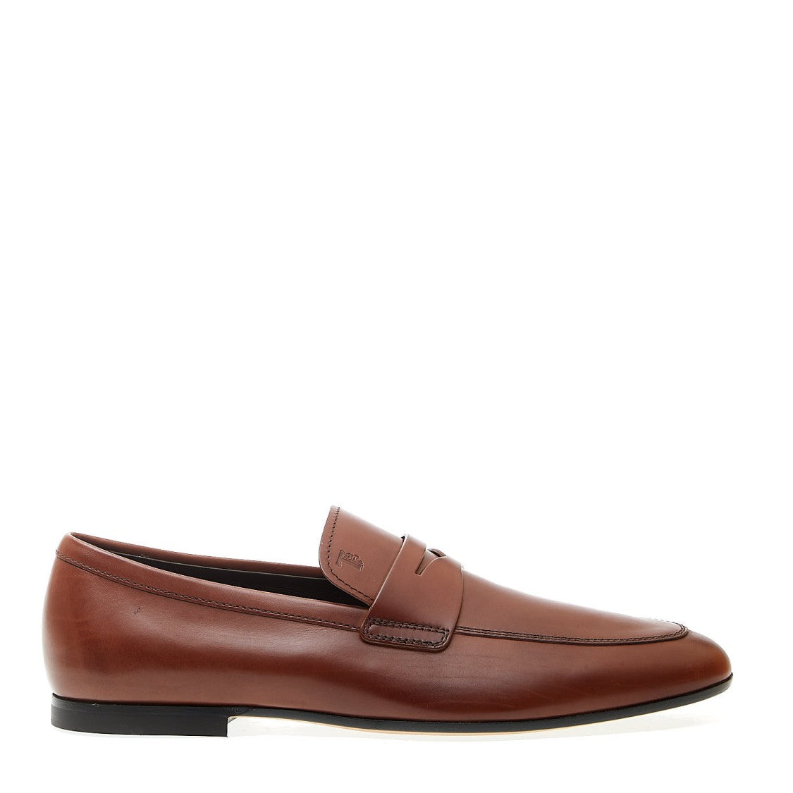 Tod's Brown Leather Moccasin