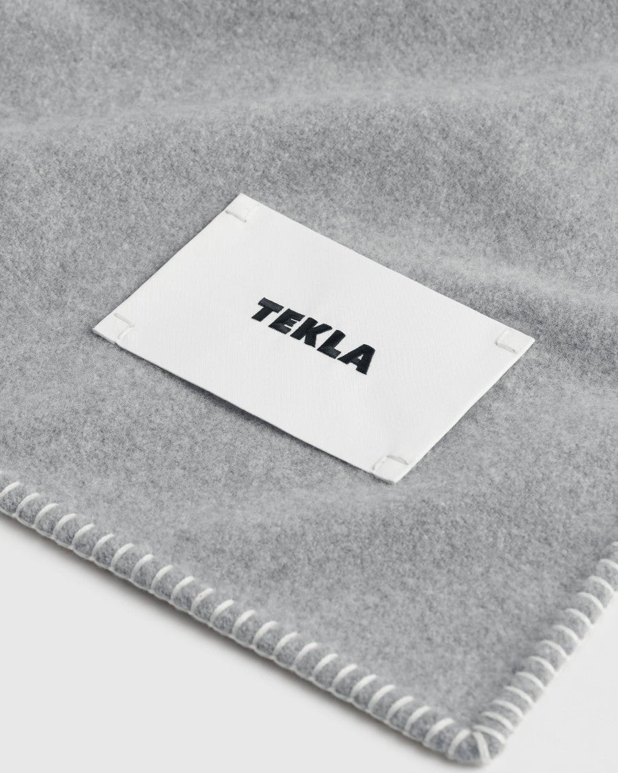 Tekla Lightly Brushed Lambswool Blanket
