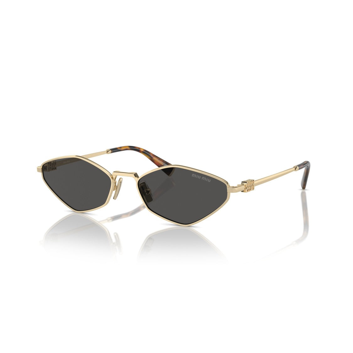 Miu Miu 0Mu 56Zs Angular Geometric Sunglasses