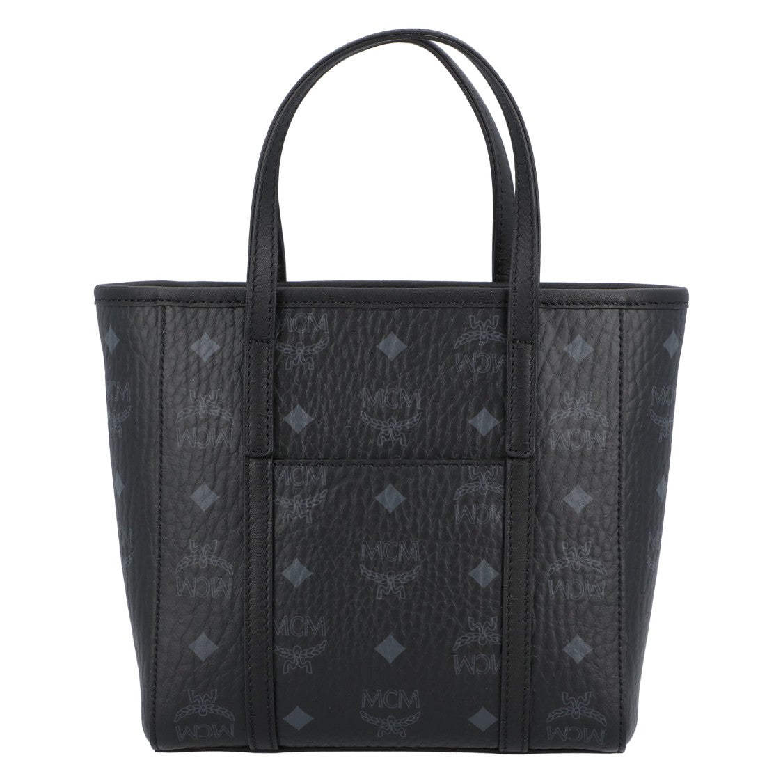 Mcm Toni Top-Zip Shopper In Visetos