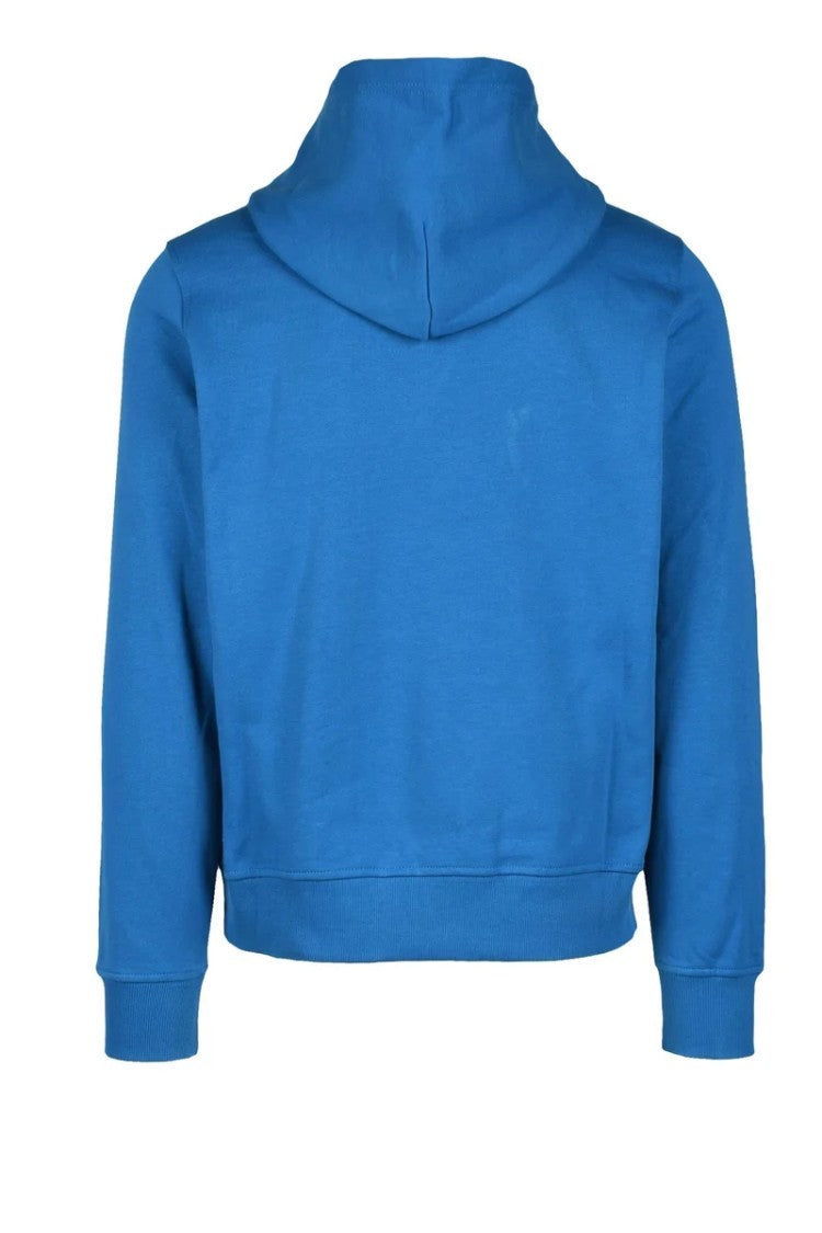 Diesel Blue Cotton Sweatshirt